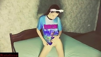 Natalissa, A Petite Brunette, Experiences Rough Sex During Fortnite Game